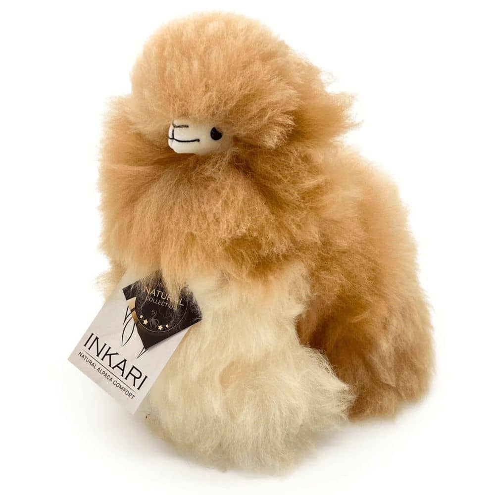 Plyšový maskot Alpaka Monsterfluff – Sandstone 23 cm