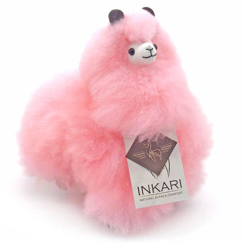 Plyšový maskot Alpaka Rainbows – Cotton Candy 32 cm