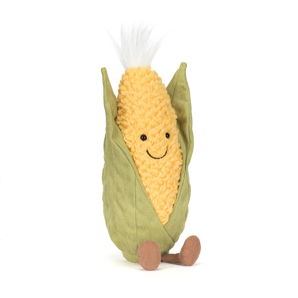Plyšový kukuřičný klas 27 cm