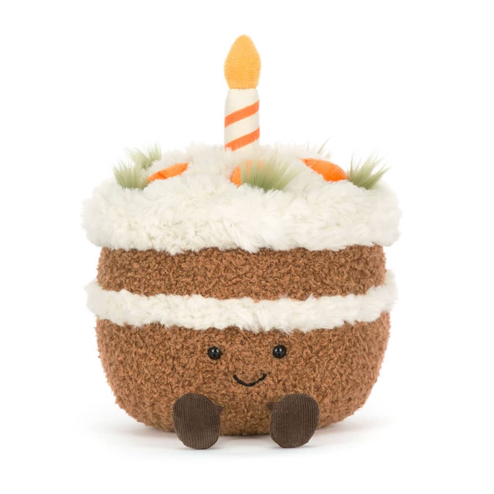 Plyšový mrkvový dort – Amuseables Carrot Cake (15 cm)