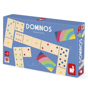 Dřevěná logická hra – Domino 3+