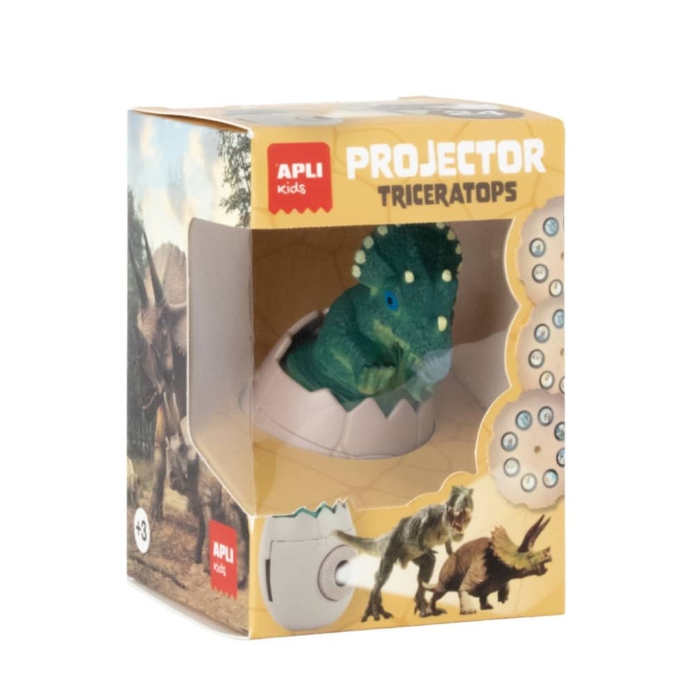 Projektor s výměnnými disky – dinosaurus Triceratops