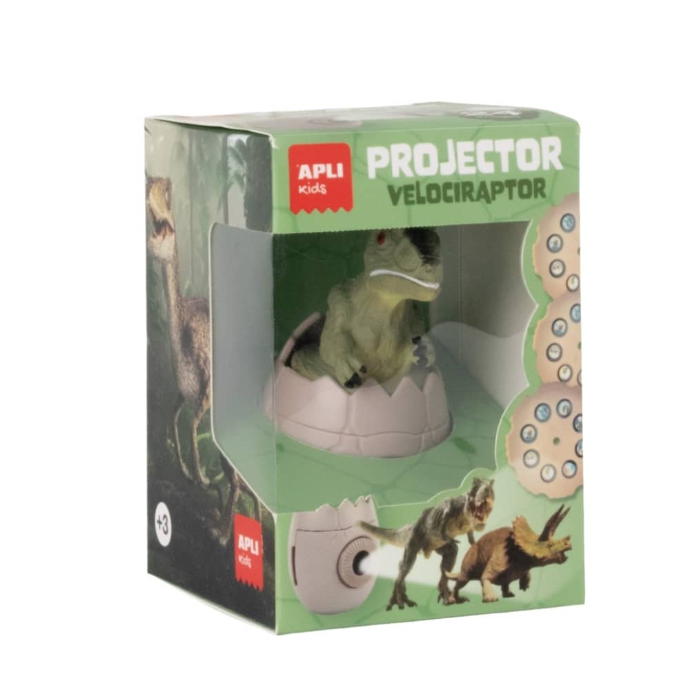 Projektor s výměnnými disky – dinosaurus Velociraptor