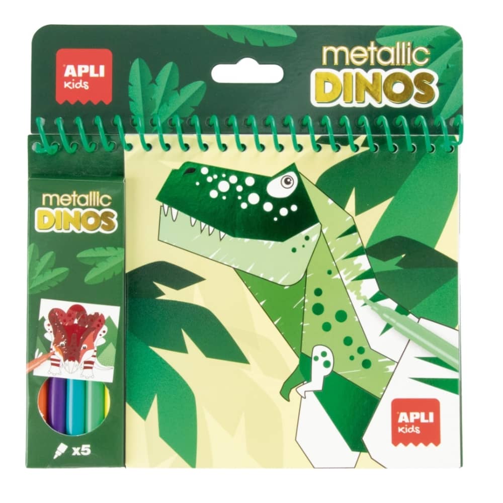 Omalovánky s fixy – Dinosauři