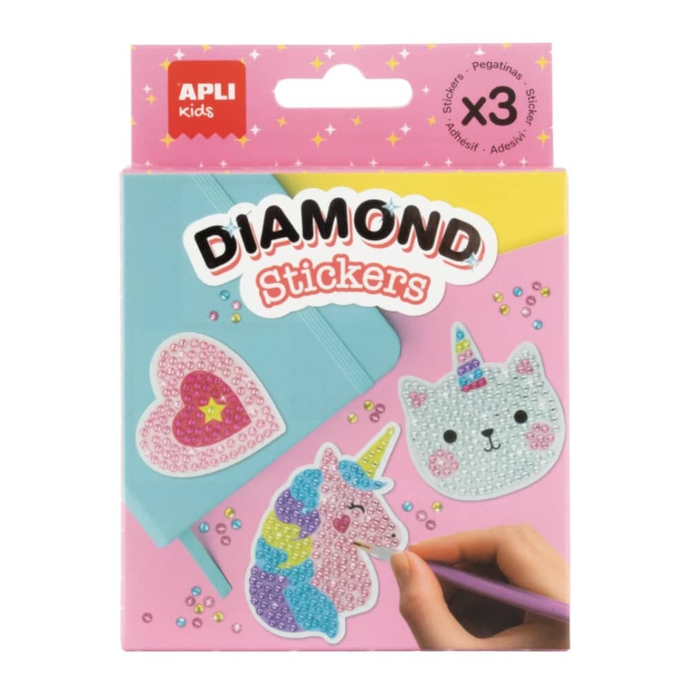 DIY diamantové samolepky – Magický svět