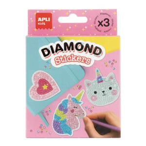 DIY diamantové samolepky – Magický svět