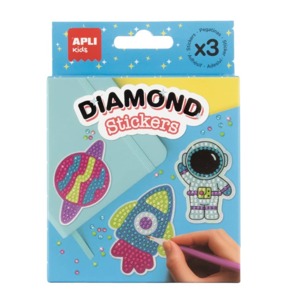 DIY diamantové samolepky – Vesmír