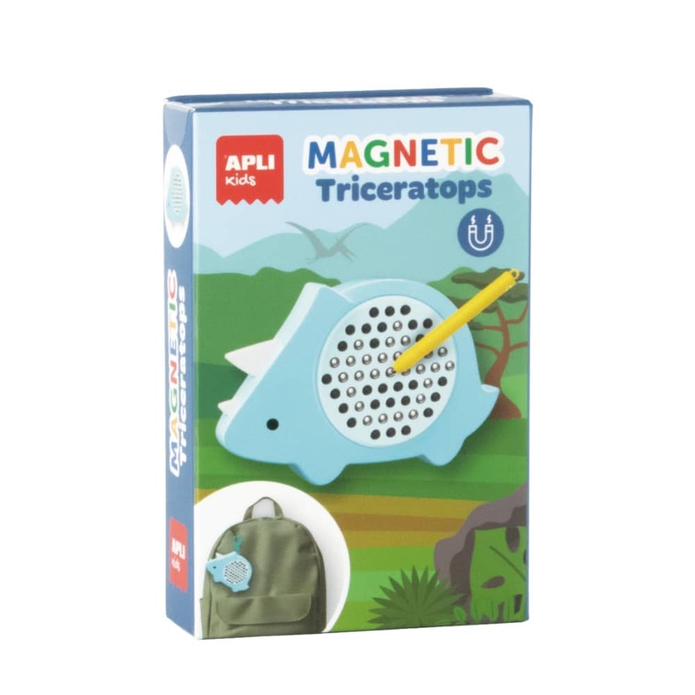 Malá magnetická tabule – dinosaurus Triceratops
