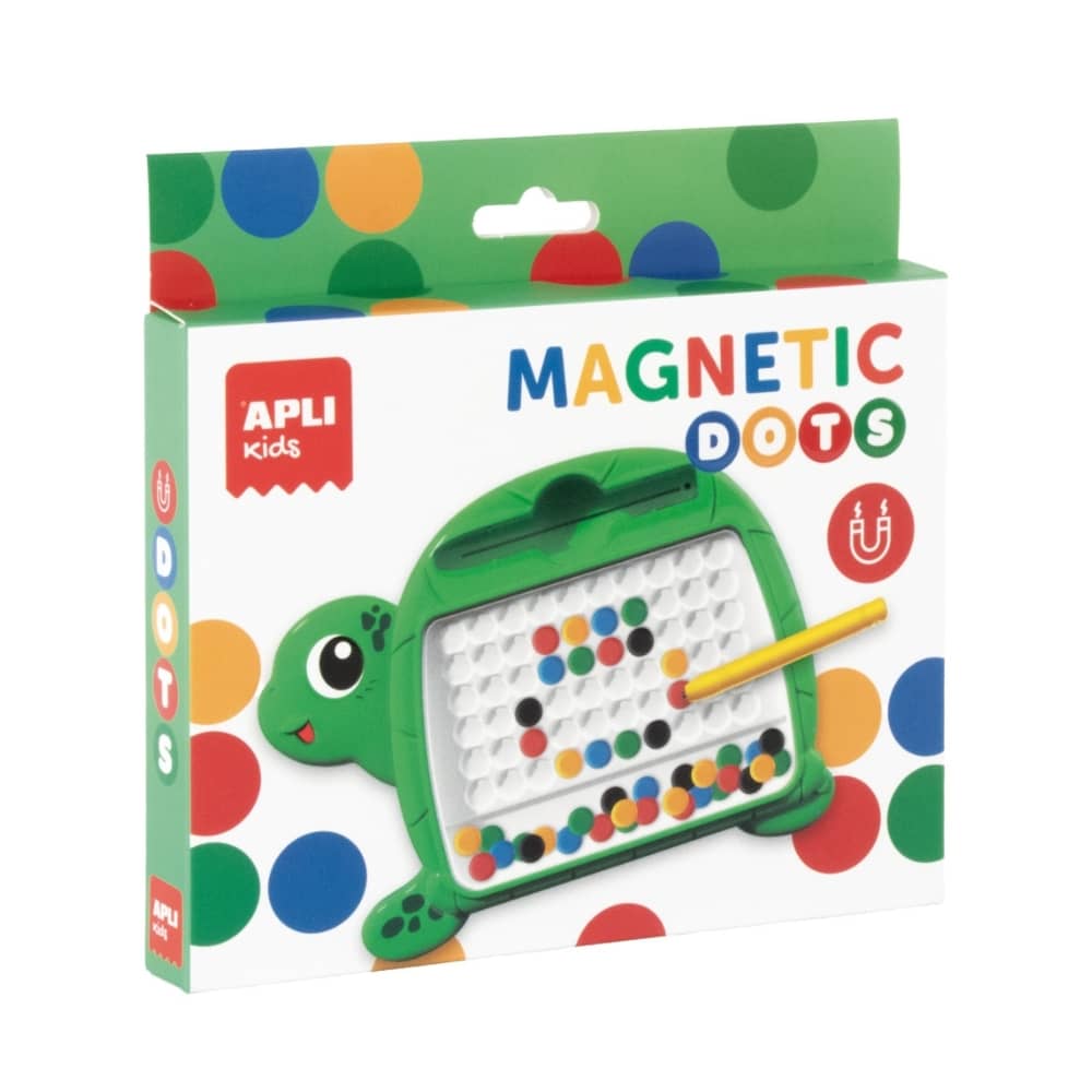 Malá magnetická tabule s tečkami – Želva