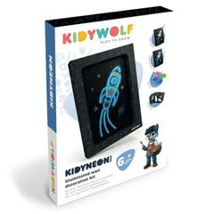 Sada pro výrobu svítící nástěnné dekorace – Kidyneon Pack, 9 kusů