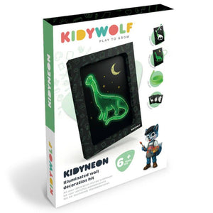 Sada pro výrobu svítící nástěnné dekorace – Kidyneon Dinosauři, 3 kusy