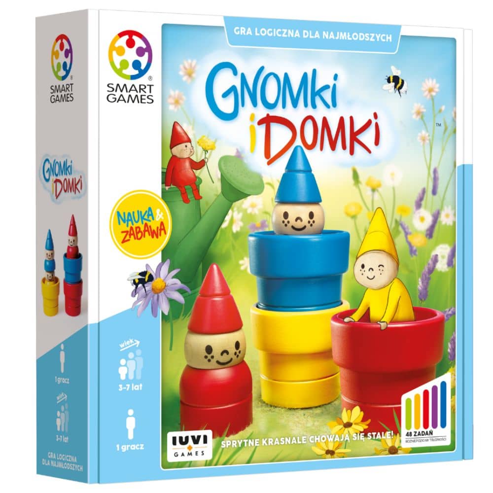 Logická hra – Skřítci a domečky (PL)
