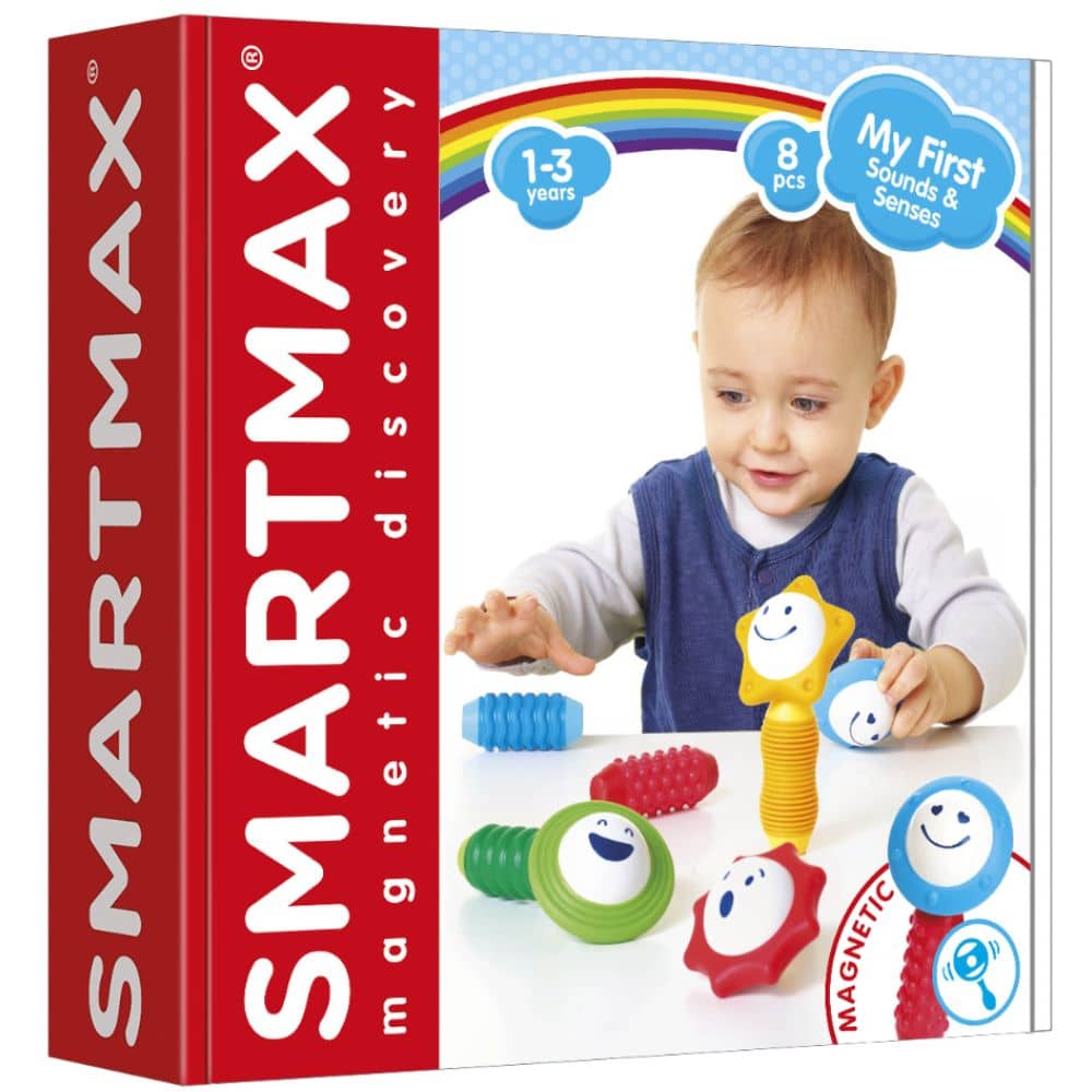 Magnetické kostky Smart Max IUVI Games – My First Sound & Senses