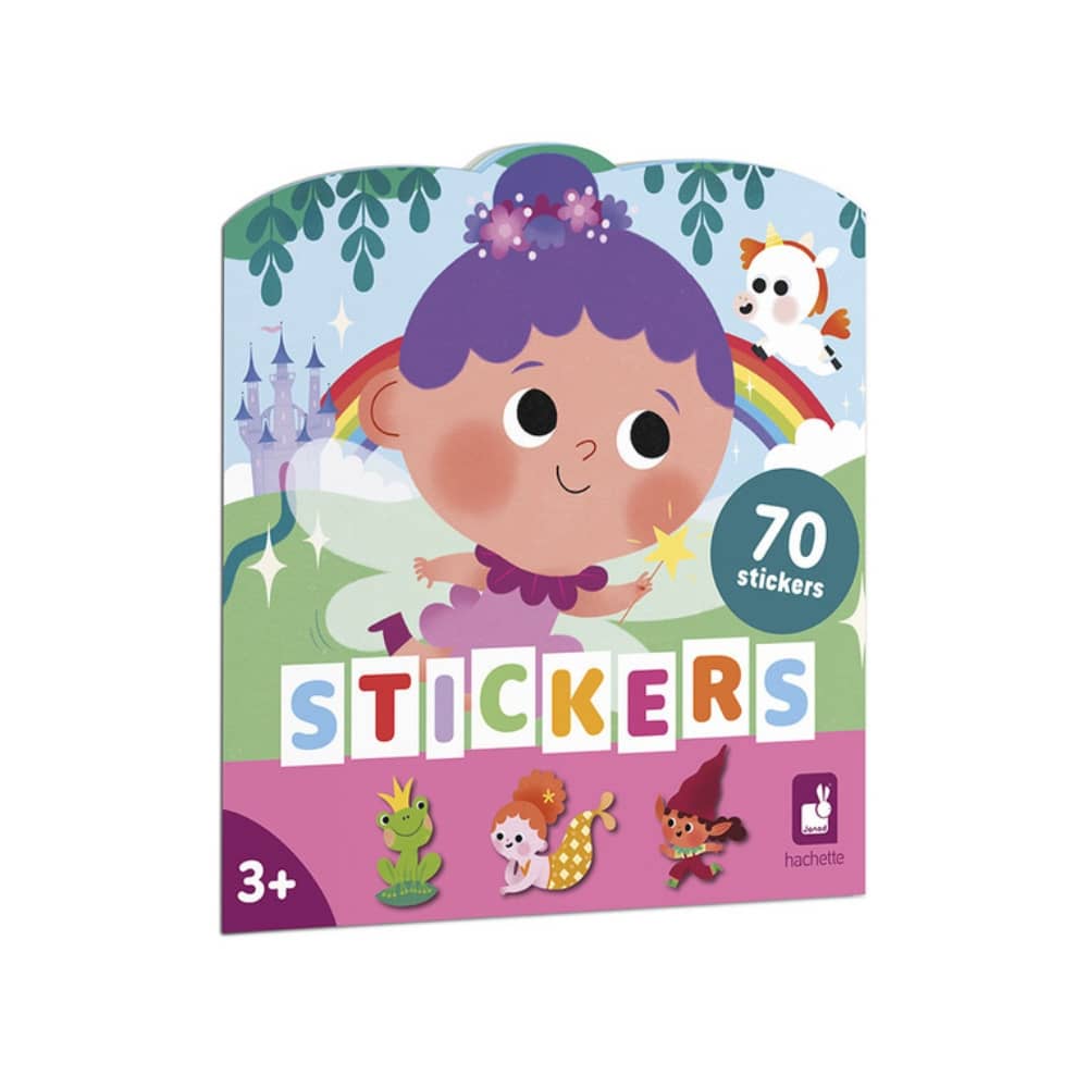 Sticker album se 70 samolepkami – Magické světy