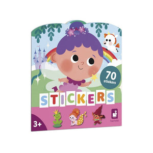 Sticker album se 70 samolepkami – Magické světy