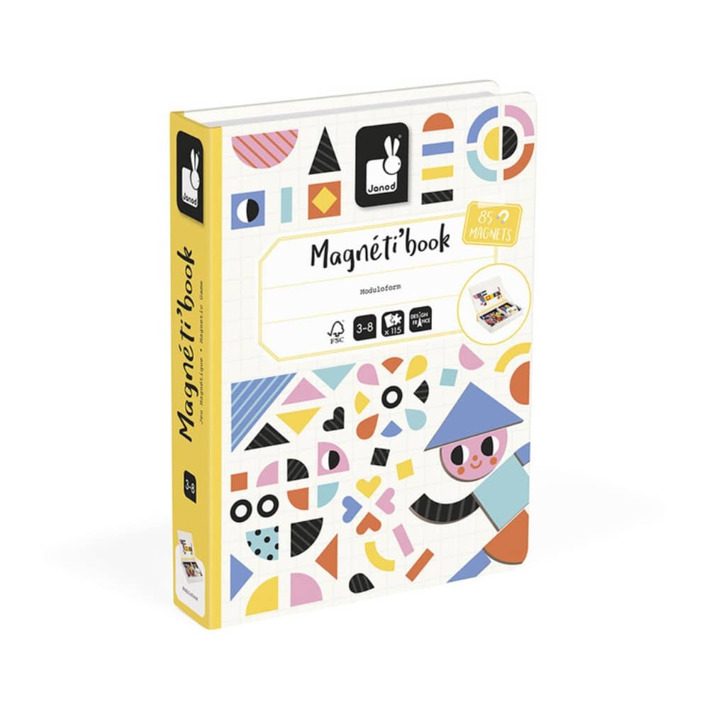 Magnetické puzzle Magnetibook – Tvary