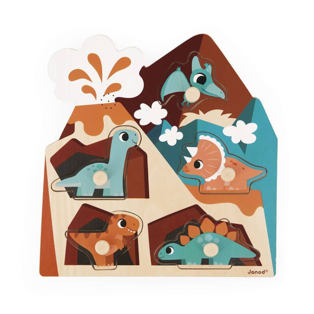 Hudební puzzle – Dinosauři 18m+