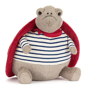 Plyšová želva Timmy Turtle – v romantickém oblečku (21 cm)