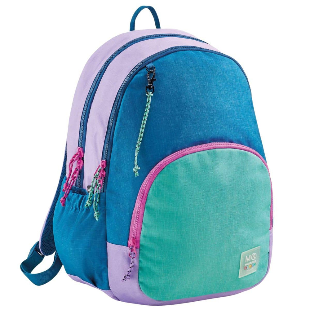 Tříkomorový školní batoh – Berlin Rider Purple (27L, A4)