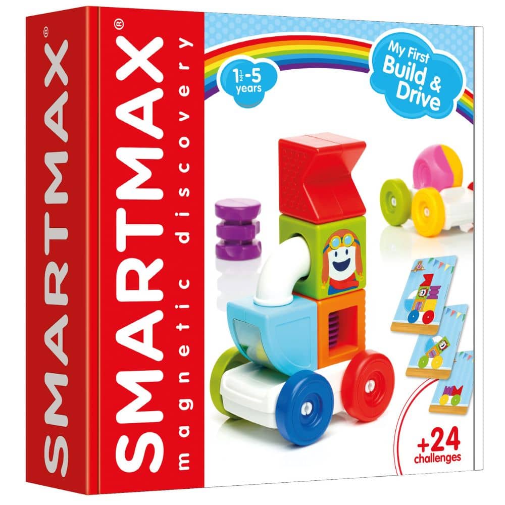 Magnetické kostky Smart Max – My First Build & Drive, 8 dílků