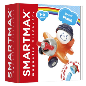 Magnetická stavebnice Smart Max – My First Plane, 6 dílků