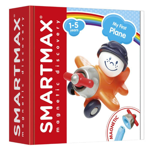 Magnetická stavebnice Smart Max – My First Plane, 6 dílků