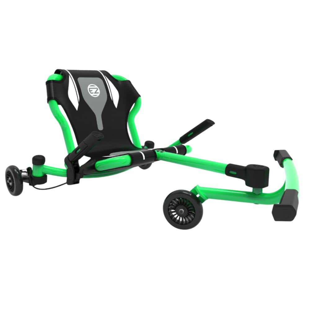 Driftovací sedací motokára a dětské vozítko - Drifter X Lime Green (4-12 let)