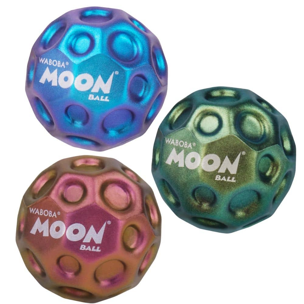 Skákací míček Metallic Moon Ball 1 ks