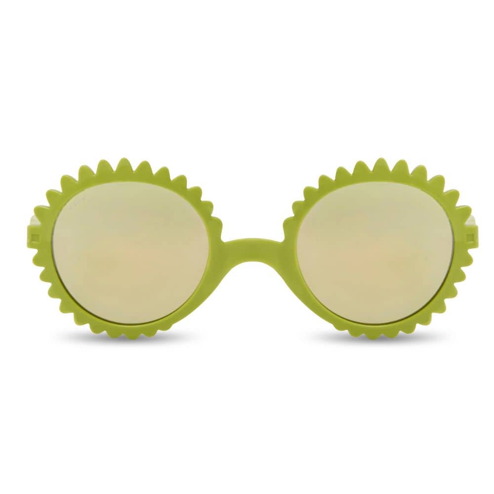 Flexibilní dětské sluneční brýle Fleur 1–2 roky – Olive