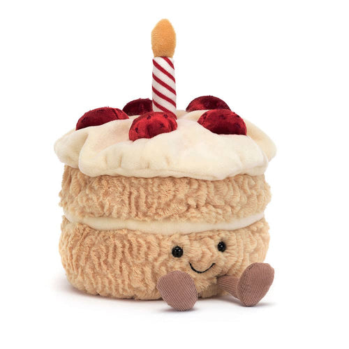 Amuseable Birthday Cake – Plyšový narozeninový dort (16 cm)