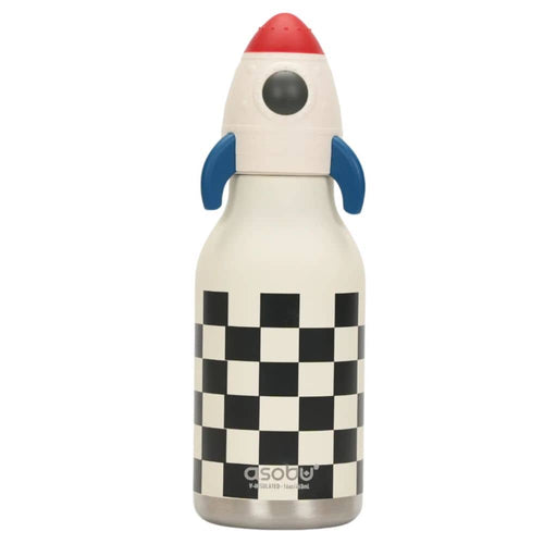 Termo-láhev s brčkem Bestie – Raketa (460 ml)