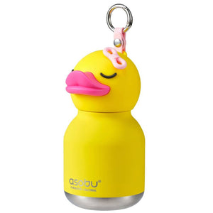 Termo-láhev s brčkem Mini Bestie – Kachna (200 ml)