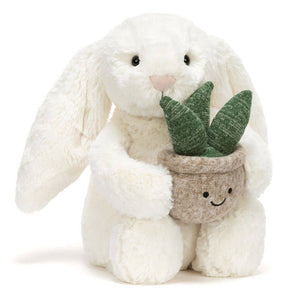 Bashful Hase – Krémově bílá s Aloe Vera (31 cm)
