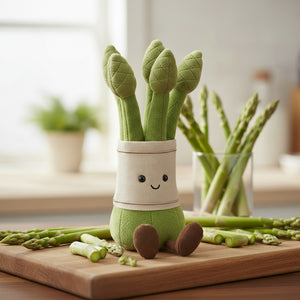 Amuseable Asparagus – Vtipná chřestice (22 cm)
