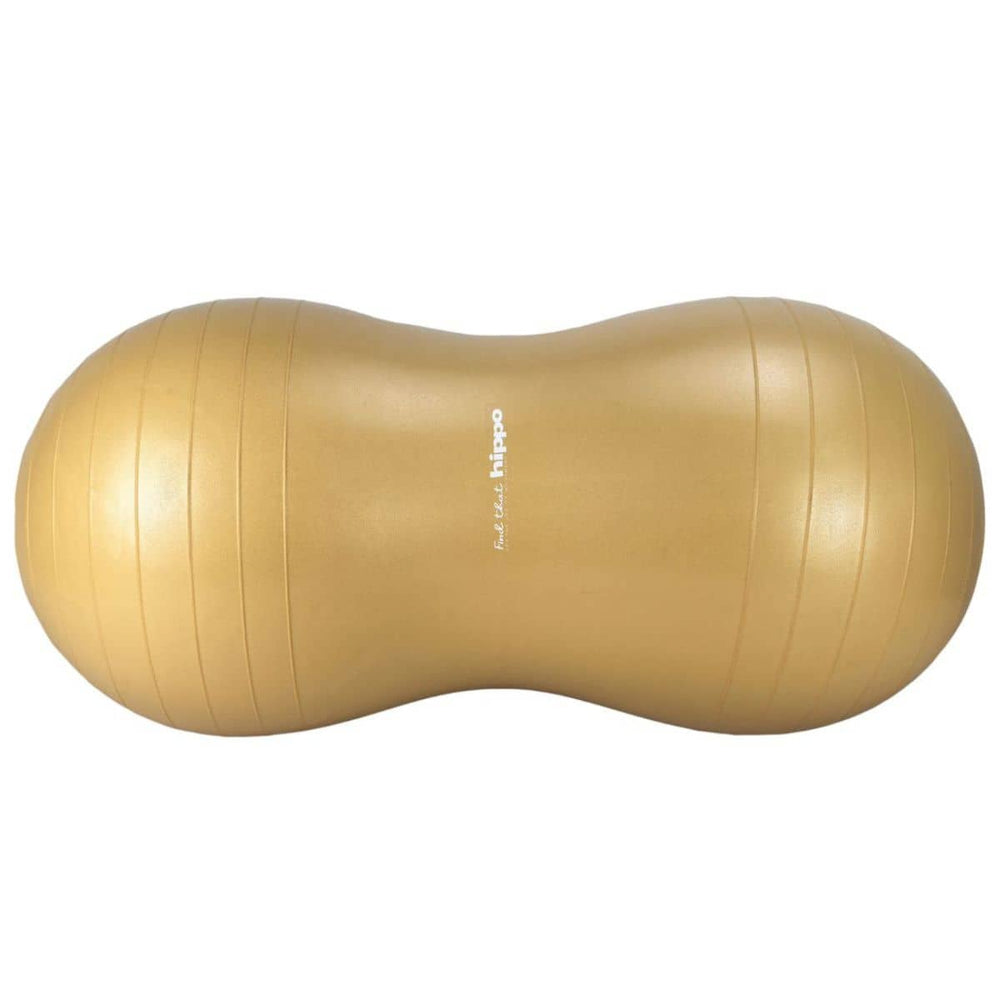 Dětský gymnastický míč s arašídy - zlatý