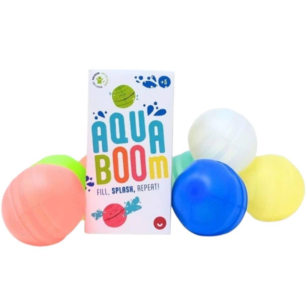 Opakovaně použitelné silikonové vodní bomby - Aqua-boom 7 ks