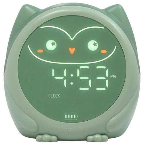 Trenér spánku s funkcí budíku – sova Owlie
