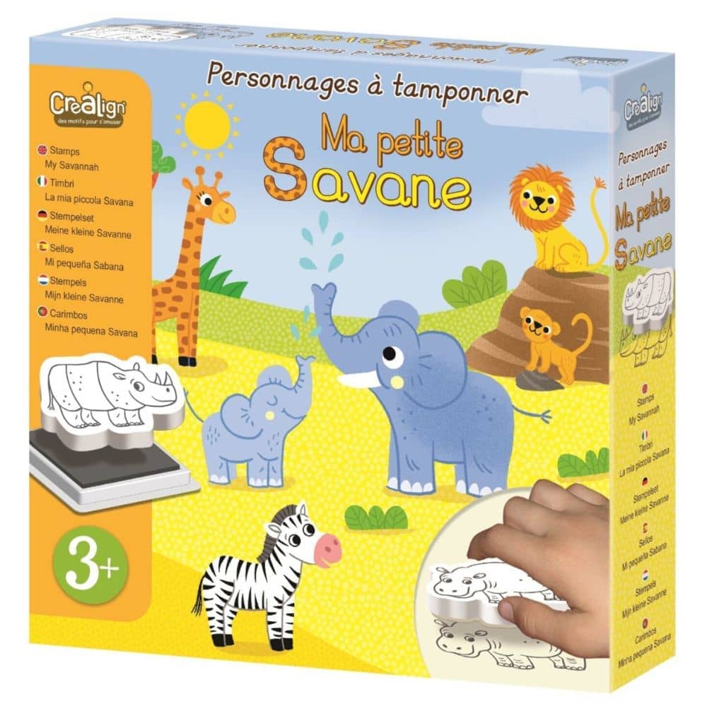Pěnové razítko – Savana