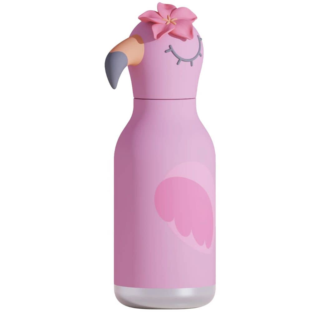 Termoska s brčkem Bestie – Flamingo (460 ml)