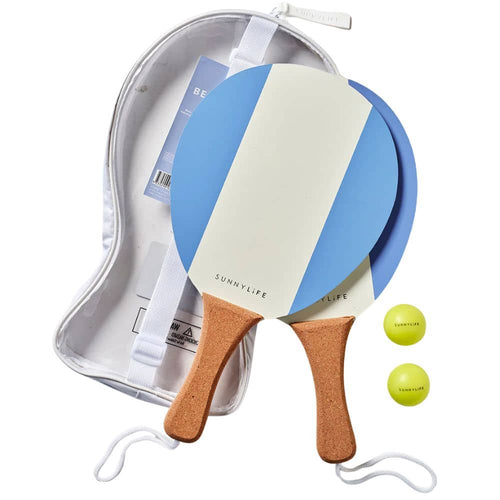 Sada raket na plážový tenis – La Mer Med Blue