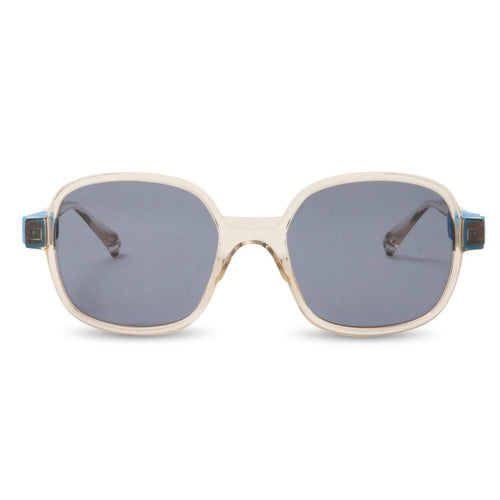 Flexibilní polarizační sluneční brýle pro děti Urban 7-12 let - Moka Blue
