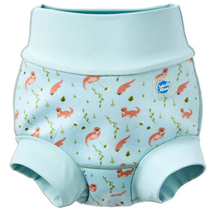 Plenkové plavky Happy Nappy DUO 12–24 měsíců – Playful Otters (XL)