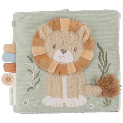 Velká látková kniha - Safari Friends (16 x 16 cm)