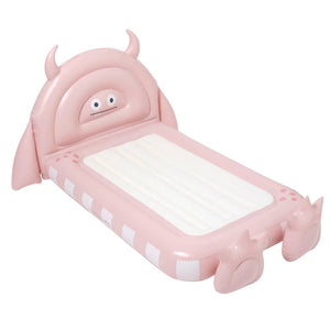 Nafukovací dětská postel – Monster Pink