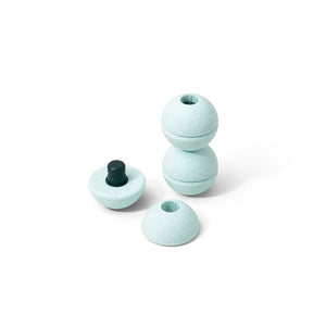 Sada pěnových míčků - ocean mint/forest green (3 kusy)