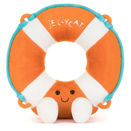 Plyšák - Zábavná záchranná kruhová plyšová hračka, 33 cm