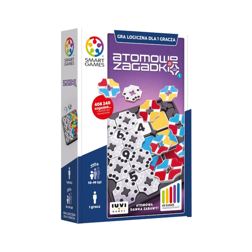 Logická hra od Smart Games – Atomové hádanky (PL)