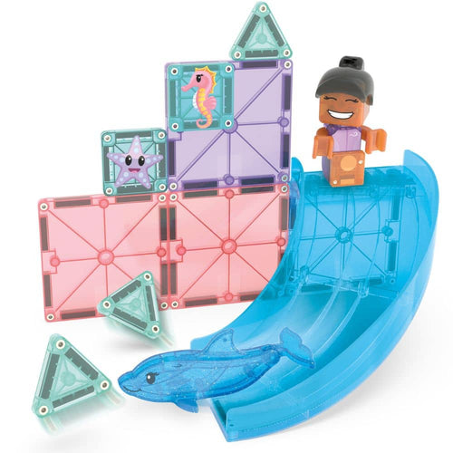 Magnetické stavebnice – Dolphin Bay, 13 dílů