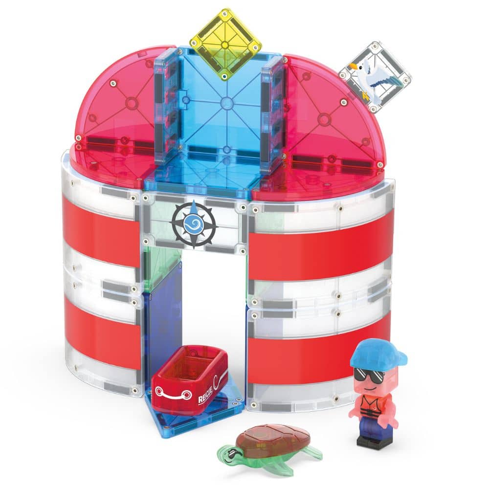 Magnetické stavebnice – Lighthouse Rescue, 26 dílů