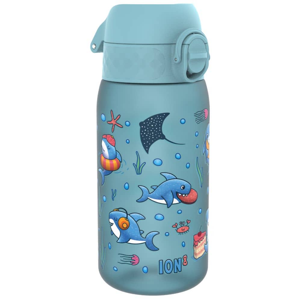 Dětská láhev na pití 350 ml ION8 - Žraloci